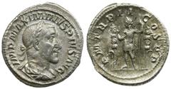 Roman Imperial Roman Imperial, Maximinus I Thrax, DenariusReference: RIC 3 Grade: XF/XF-Roman Imperial Maximinus Thrax Denarius DenarANCIENT ANTIKE античный Roman Imperial Römische Kaiserreich