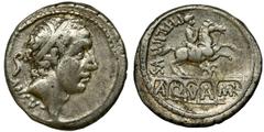 Roman Republic Roman Republic, Marcius Philippus, DenariusLucius Marcius Philippus was a monetary triumvir in 56 BC while his father, who had the same name as him, was a consul. Marcius was then commo