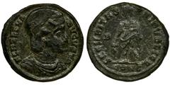 Roman Imperial Roman Imperial, Helena Augusta, Follis - RAREHelena's rare follis, estimated at R2. Roman ImperialHelena Augusta (325-329, mother of Constantine), Follis circa 324-325, Cyzicus mintObve