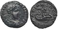 ANCIENT COINS Roman Provincial, Thrace, Hadrianopolis, Caracalla, AE - VERY RAREVery rare bronze of Caracalla, in Varbanov's catalog 'Greek Imperial Coins' defined by the rarity level R4. Roman, Provi