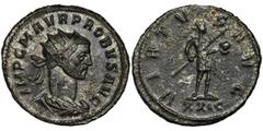 ANCIENT COINS Roman Imperial, Probus, AntoninianusRoman Imperial Probus (276-282), Antoninianus 276, Rome mint Obverse: bust of the emperor right IMP C M AVR PROBVS AVG Reverse: Emperor standing right