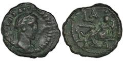 ANCIENT COINS Roman Provincial, Egypt, Alexandria, Diocletianus, Tetradrachm - VERY RAREVery rare Diocletian tetradrachm with Tyche on the reverse. Only twelve records on Coinarchives. Roman Provincia
