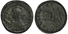 ANCIENT COINS Roman Imperial, Probus, AntoninianusRoman Imperial Probus (276-282), Antoninianus 277, Siscia mint Obverse: radiate bust of the emperor left IMP C M AVR PROBVS P F AVGReverse: Sol in qua