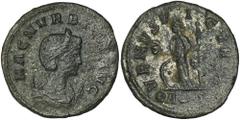 ANCIENT COINS Roman Imperial, Magnia Urbica, Antoninianus - RARERare antoninianus of Magnia Urbica, which was probably minted after AD 284, possibly after Numerian's death, when Carus remained the onl