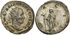 ANCIENT COINS Roman Imperial, Trajan Decius, AntoninianusRoman ImperialTrajan Decius (249-251), Antoninianus, Rome mint Obverse: radiate, draped and cuirassed bust rightIMP C M Q TRAIANVS DECIVS AVGRe