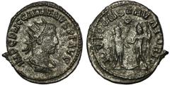 ANCIENT COINS Roman Imperial, Gallienus, AntoninianusRoman ImperialGallienus (253-268), Antoninianus 260, Samosata mintObverse: radiate head right IMP C P LIC GALLIENVS P F AVGReverse: Emperor standin