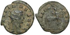 ANCIENT COINS Roman Imperial, Gallienus, Antoninianus - RARERare type with centaur.Roman Imperial Gallienus (253-268), Antoninianus 267-268, Rome mintObverse: radiate head right GALLIENVS AVGReverse: 