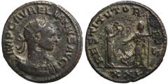 ANCIENT COINS Roman Imperial, Aurelian, AntoninianusRoman Imperial Aurelian (270–275), Antoninianus 274, Antioch mint Obverse: radiate bust right IMP C AVRELIANVS AVGReverse: female figure standing ri