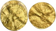 WORLD COINS AND MEDALS Germany, Kingdom of Prussia, Friedrich II, Ducat Berlin 1753 A - EXTREMELY RAREExtremely rare Friedrich II ducat from the Berlin mint. The coin was minted only in the two years 