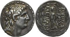 Ancient Greece, Syria, Antioch VII Euergetes 138-129 BC, Tetradrachm, Antioch Grecja, Syria, Antioch VII Euergetes 138-129 p.n.e., tetradrachma, Antiocha Weight 16,21 g, 30 mm. Waga 16,21 g, 30 mm. Gr