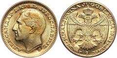 World coins and medals YugoslaviaYugoslavia, Alexander I, ducat 1931, counterstamp - ear of corn Jugosławia, Aleksander I, dukat 1931, kontramarka - kolba kukurydzy Gold 3,49 g.Złoto 3,49 g. Grade: UN