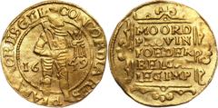 World coins and medals Netherlands, Gelderland, Ducat 1649 Niderlandy, Geldria, dukat 1649 Gold 3,49 g. Złoto 3,49 g.Netherlands Grade: VF+ Diameter: 23.00 mm Literature: Friedberg 237 More photos and