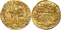 World coins and medals Netherlands, Gelderland, Ducat 1651 Niderlandy, Geldria, dukat 1651 Gold 3,44 g. Złoto 3,44 g.Netherlands Grade: XF Diameter: 23.00 mm Literature: Friedberg 237 More photos and 