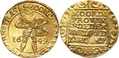 World coins and medals Netherlands, Utrecht, Ducat 1649 Niderlandy, Utrecht, dukat 1649 Gold 3,51 g.Złoto 3,51 g.Netherlands Grade: XF- Diameter: 22.00 mm Literature: Friedberg 284 More photos and ful