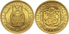 Czechoslovakia Czechoslovakia, Ducat 1923 Czechosłowacja, dukat 1923 Gold 3,49 g. Złoto 3,49 g. Grade: UNC Literature: Friedberg 2 More photos and full item description available on auction site hereC