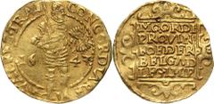 Netherlands Netherlands, Utrecht, Ducat 1643 Niderlandy, Utrecht, dukat 1643 Gold 3,47 g.Złoto 3,47 g. Grade: VF Reference: Friedberg 284Netherland