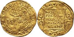 Netherlands Netherlands, Gelderland, Ducat 1598 Niderlandy, Geldria, dukat 1598 Gold 3,47 g. Złoto 3,47 g. Grade: VF/VF+ Reference: Friedberg 237Netherland