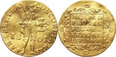 Netherlands Netherlands, Batavian Republic, Ducat 1801, Utrecht Niderlandy, Republika Batawska, dukat 1801, Utrecht Gold 3,49 g.Złoto 3,49 g. Grade: VF/VF+ Reference: Friedberg 317Netherland
