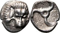 Ancient Greece, Lycia, Pericles, 1/3 Stater c. 380-360 BCWeight 2,72 g, 15 mm.Waga 2,72 g, 15 mm. Reference: SNG Aulock 4254-4256 Grade: XF-
