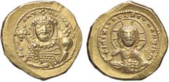 Byzantine coins BIZANTINE - Costantino IX (1042-1055) - Tetarteron Ratto 1985; Sear 1832 (AU g. 4,07) BB+/BB