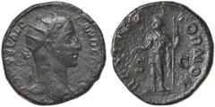 Roman Empire coins ROMANE IMPERIALI - Alessandro Severo (222-235) - Dupondio (AE g. 10,54) BB