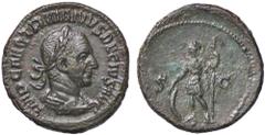 Roman Empire coins ROMANE IMPERIALI - Traiano Decio (249-251) - Semisse C. 102; RIC 128 (AE g. 4,1) SPL/qSPL
