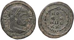Roman Empire coins ROMANE IMPERIALI - Massenzio (306-312) - Quarto di follis (MI g. 1,59) BB+