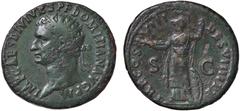 Roman Empire coins ROMANE IMPERIALI - Domiziano (81-96) - Dupondio (AE g. 9,72) bel BB