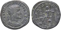 Roman Empire coins ROMANE IMPERIALI - Massimino I (235-238) - Dupondio C. 94; RIC 86 (AE g. 9,89) qBB/BB