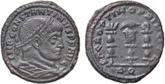 Roman Empire coins ROMANE IMPERIALI - Costantino I (306-337) - Follis C. 557 (MI g. 5,58) Ex Inasta 31, lotto 1018 SPL