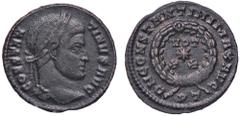 Roman Empire coins ROMANE IMPERIALI - Costantino I (306-337) - Follis ridotto (Ticinum) RIC 130 (MI g. 2,68) qSPL