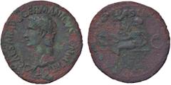 Roman Empire coins ROMANE IMPERIALI - Caligola (37-41) - Asse C. 27; RIC 38 (AE g. 10,74) BB/qBB