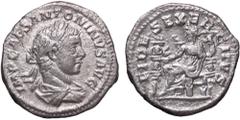 Roman Empire coins ROMANE IMPERIALI - Elagabalo (218-222) - Denario C. 30; RIC 68 (AG g. 3) BB