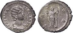 Roman Empire coins ROMANE IMPERIALI - Giulia Maesa (ava di Elagabalo) - Denario RIC 360 (AG g. 3,01) BB+/qSPL