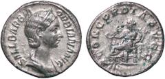 Roman Empire coins ROMANE IMPERIALI - Orbiana (moglie di A. Severo) - Denario C. 1 (Fr. 20); RIC 319 (AG g. 2,78) BB+/BB