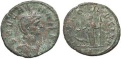 Roman Empire coins ROMANE IMPERIALI - Severina (moglie di Aureliano) - Asse C. 9; RIC 316/7 (AE g. 7,07) qBB