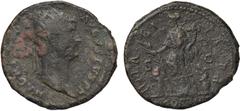 Roman Empire coins ROMANE IMPERIALI - Adriano (117-138) - Dupondio C. 818 (AE g. 11) MB-BB
