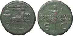 Roman Empire coins ROMANE IMPERIALI - Germanico († 19) - Dupondio C. 7 (AE g. 16,4) BB
