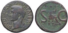 Roman Empire coins ROMANE IMPERIALI - Augusto (27 a.C.-14 d.C.) - Dupondio C. 244; RIC 72 (AE g. 10,83) qBB/MB+