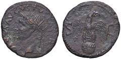 Roman Empire coins ROMANE IMPERIALI - Augusto (27 a.C.-14 d.C.) - Dupondio (Restituzione di Domiziano) C. 562 (AE g. 10,65) qBB