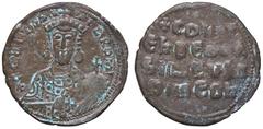 Byzantine coins BIZANTINE - Costantino VII (913-959) - Follis Ratto 1898/9; Sear 1759 (AE g. 6,57) BB