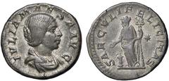 Roman Empire coins ROMANE IMPERIALI - Giulia Maesa (ava di Elagabalo) - Denario C. 45; RIC 271 (AG g. 3,28) BB+