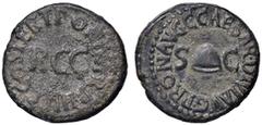 Roman Empire coins ROMANE IMPERIALI - Caligola (37-41) - Quadrante C. 7; RIC 52 (AE g. 4,19) BB