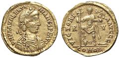 Roman Empire coins ROMANE IMPERIALI - Valentiniano III (425-455) - Solido (Ravenna) RIC 2010 (AU g. 4,45) BB