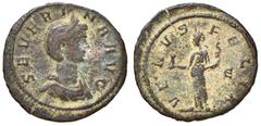 Roman Empire coins ROMANE IMPERIALI - Severina (moglie di Aureliano) - Denario - Busto drappeggiato e diademato a d. /R Venere stante a s. con statuetta e scettro C. 14; RIC 6 (MI g. 2,24) BB