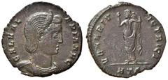 Roman Empire coins ROMANE IMPERIALI - Galeria Valeria (moglie di Galerio) - Follis - Busto drappeggiato e diademato a d. /R Venere velata stante a s. con una mela nella mano d. ed il velo nella s. C. 