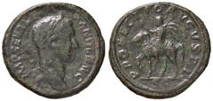 Roman Empire coins ROMANE IMPERIALI - Alessandro Severo (222-235) - Asse - Busto laureato a d. /R Alessandro Severo a cavallo a s. (AE g. 9,73) MB-BB.