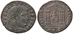 Roman Empire coins ROMANE IMPERIALI - Massenzio (306-312) - Follis (Aquileia) (MI g. 7,43) SPL.