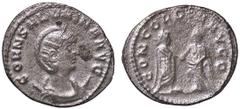 Roman Empire coins ROMANE IMPERIALI - Salonina (moglie di Gallieno) - Antoniniano - Busto diademato a d. su crescente /R Gallieno e Salonina affrontati si danno la mano C. 31 (AG g. 3,16) BB