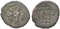 Byzantine coins BIZANTINE - Eraclio e Eraclio Costantino (613-638) - Follis (AE g. 5,44) MB/BB